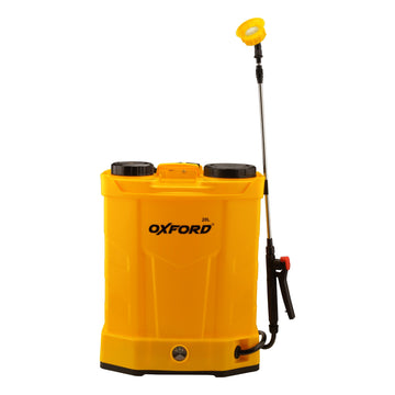 Battery Operated Agricultural Sprayer - 20L Double Motor, 12V 12Ah Battery, Dual Switch, 4 Nozzles - DOB-2008