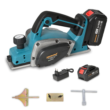 Cordless Planer Machine - Brushless Motor, 21V, 82mm Planning Width - TCPM-1122