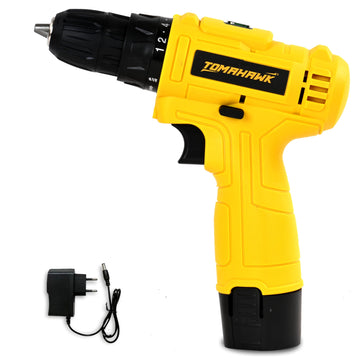 Cordless Drill Driver - 12V, 1.5Ah Battery, 24Nm Torque, 10mm Chuck - TAL-6500
