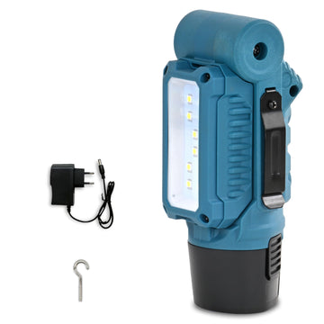 LED Work Light, Rechargeable Torch Lamp - 12V, Li-ion Battery Compatible - FLT-5640