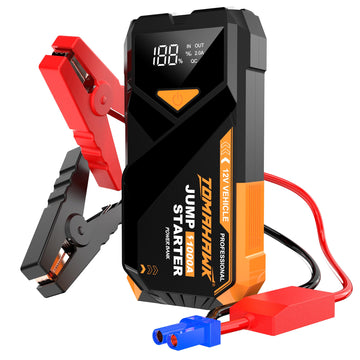 Jump Starter With Air Compressor And Powerbank - 140 PSI, 8000 mAh, 1000A Peak - JSI-5345