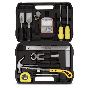 61-Piece Carpenter Hand Tool Kit - 61-Piece - CAR-0061