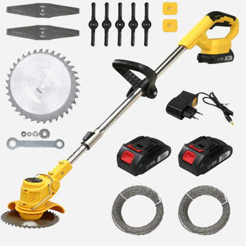 20V 750W Cordless Brush Cutter w/ Blades